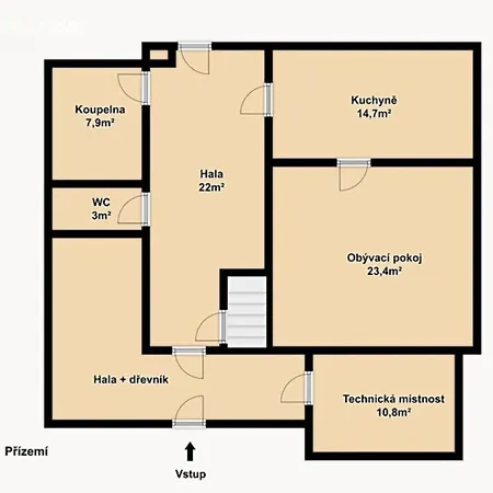 Chaloupka Holiday home *